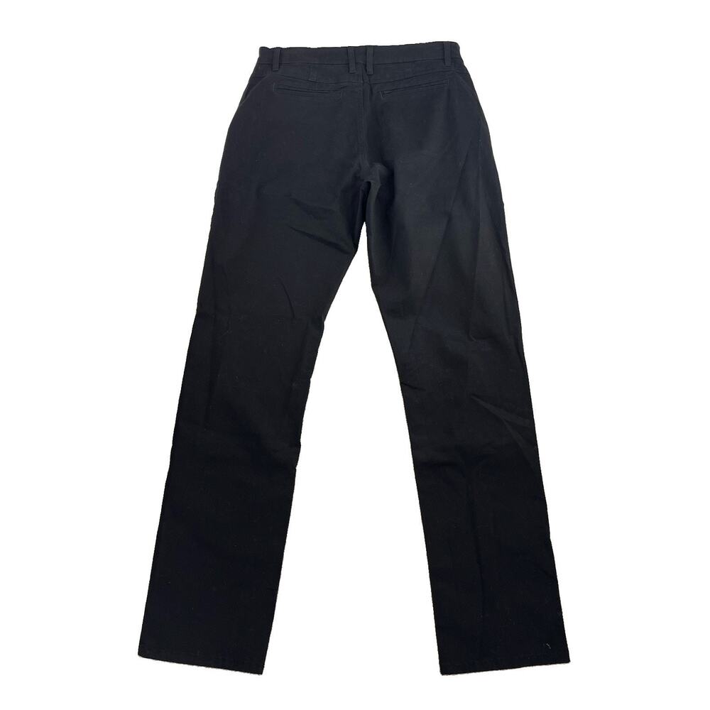 American Tall Men Chino Pants Mason Semi Relaxed Black Size 32 x 36 Inseam X100